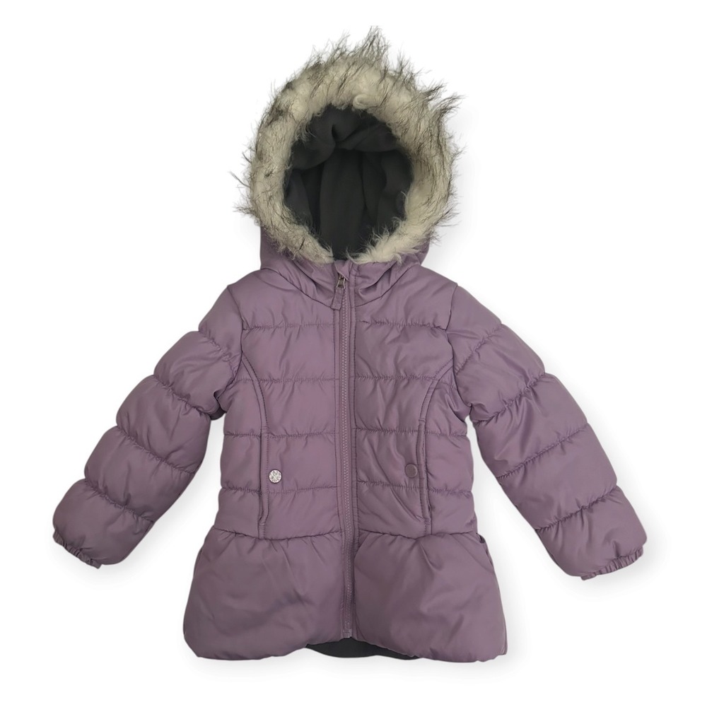 Weatherproof Puffer Jacket Purple 4T Girls